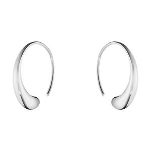 �y���������z�l�b�N���X�@�Q�I���O�W�F���Z���C�A�����O 634f�X�^�[�����Ogeorg jensen mercy large hoop earrings 634f sterling silver