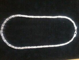 【送料無料】ネックレス　スターリング20ゲージビザンチン1sterling silver 20 heavy gauge byzantine chain with a textureless finish