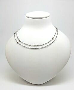 yzlbNX@miran 150631 14kzCgS[hrrp499miran 150631 14k white gold double strand chain yellow quartz rrp 499