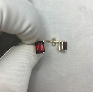 �y���������z�l�b�N���X�@natural 240ctalmandine�C�A�����O14k�G�������h�J�b�gnatural 240ct deep red almandine garnet earrings 14k gold emerald cut studs