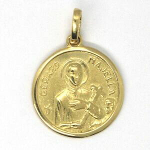�y���������z�l�b�N���X�@pendant medal yellow gold 75018ksaint gerard majellaroundpendant medal yellow gold 750 18k saint gerard majella, round
