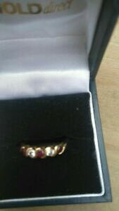 �y���������z�l�b�N���X�@9ct�C�F���[�S�[���h���r�[35gm9ct yellow gold ruby ring 35gms