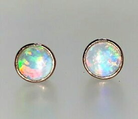 【送料無料】ネックレス　オパールピアスイヤリング9 ctピンク119gincredible solid opal stud earrings 9 ct rose gold green pink and blue 119g