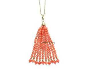 �y���������z�l�b�N���X�@genuine natural pink coral ball dangle pendant enhancersolid 14k yellow goldgenuine natural pink coral ball dangle pendant
