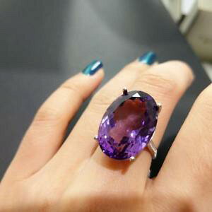 yzlbNX@uWAWXgOlarge hyperbole ring with natural brazilian amethyst 225 ct