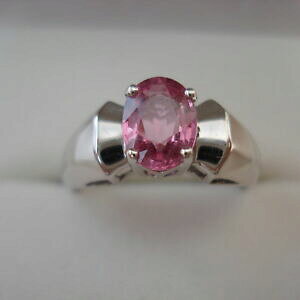 yzlbNX@padparadschaTt@CAzCgS[hcertified padparadscha sapphire white gold engagement ring