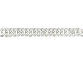 【送料無料】ネックレス　スターリングダブル7519cmニューsterling silver double handmade curb 7519cm bracelet