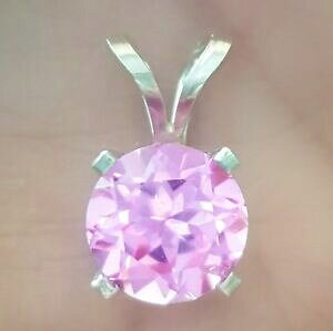 yzlbNX@187ctsNTt@CA14k14ktzCgy_gfree shipping187ct genuine pink sapphire 14k 14kt solid white gold pendant free shipping