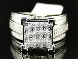 【送料無料】ネックレス　womensホワイトゴールドマイクロxl12 ctwomens white gold finish micro pave xl engagement fashion wedding ring 12 ct