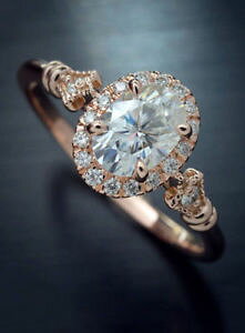 yzlbNX@n[zCgk[YS[hJbg115 ct halo oval cut near white moissanite engagement wedding ring 9k rose gold