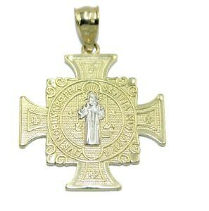 yzlbNX@TxjgN14ky_gxlfBNgNX14kCF[S[hy_gsan benito cross 14k gold pendant stbenedict cross 14k yellow gold pendant