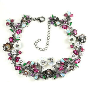 yzlbNX@real topaz ruby opal mother of pearl czsterling 925bracelet82510real topaz ruby opal mother of pearl cz sterling 925 silve
