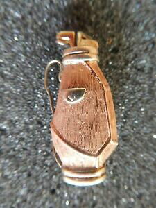 �y���������z�l�b�N���X�@vintage novelty bi coloured 9ct gold alabaster andwilson golf bag brooch 1986vintage novelty bi coloured 9ct gold alabaste