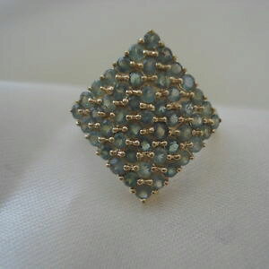 yzlbNX@153ctANThCgNX^153ct certified alexandrite gold cluster ring