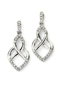 �y���������z�l�b�N���X�@�z���C�g�S�[���h�I�[�v���p�^�[���C�������O9ct white gold open pattern earring