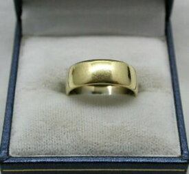 【送料無料】ネックレス　ヴィンテージゴールドvintage 14ct gold traditional broad wedding ring
