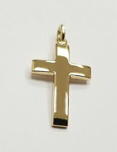 �y���������z�l�b�N���X�@�C�G���[�S�[���h�C�G���[�S�[���h�N���X�y���_���gcross pendant made of 585 yellow gold b44011514k 585 yellow gold
