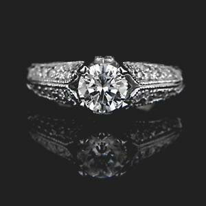 yzlbNX@125 9kzCgzCgmoissaniteJbgct125 ct white moissanite round cut bridal engagement ring in 9k white gold