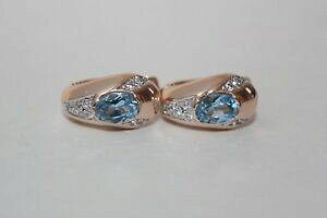 �y���������z�l�b�N���X�@���[�Y�S�[���h���V�A�C�������O14k 585 rose gold russian earrings