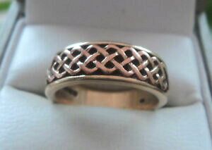 yzlbNX@EF[YS[hPgOTCY[gwelsh 9ct clogau gold celtic lady guinevere ring size l m
