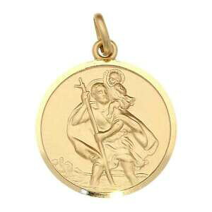 yzlbNX@CG[S[hZgNXgt@[y_g9ct yellow gold largesized st christopher pendant 870g