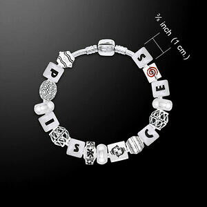 yzlbNX@s[^[Xg[925X^[Opisces astrology bead 925 sterling silver bracelet by peter stone