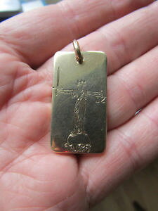 �y���������z�l�b�N���X�@vintage9ctingotscales of justicevgc�y���_���glarge vintage 9ct gold ingot scales of justice pendant in vgc justice