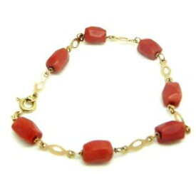 【送料無料】ネックレス　ブレスレットイタリアビンテージソリッドゴールドbracelet italian vintage 70 solid gold 18 kt red