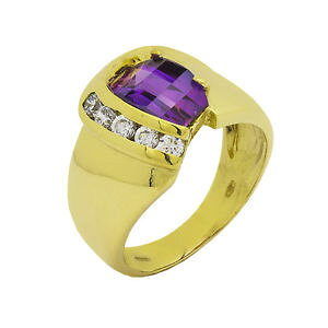 yzlbNX@CG[S[hAWXgzCgTt@CAOTCY18k yellow gold amethyst white sapphire ring size 8 february birthstone