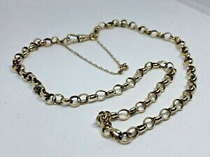 �y���������z�l�b�N���X�@listingvintage 9ct9k�C�F���[�S�[���h�x���`���[1352g 482cm listingvintage 9ct 9k yellow gold belcher chain 1352g 482cm hallmarked