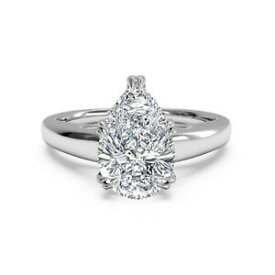 【送料無料】ネックレス　kホワイトゴールドレディースリングサイズcertified 200ct moissanite wedding rings 14k white gold womens ring size m n h