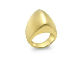 【送料無料】ネックレス　イエローゴールドリング9ct yellow gold triangle electroform ring