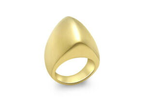 yzlbNX@CG[S[hO9ct yellow gold triangle electroform ring