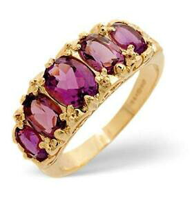 �y���������z�l�b�N���X�@9ct�S�[���h210ct�A���W�X�g9ct gold 210ct amethyst ring