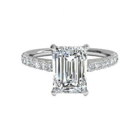 【送料無料】ネックレス　ソリッドkホワイトゴールド130ct moissanite engagement ring solid 14k white gold womens wedding rings