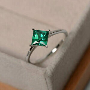 yzlbNX@Gh\bhzCgS[hTCY150 ct genuine emerald gemstone wedding ring 14k solid white gold size l n o p