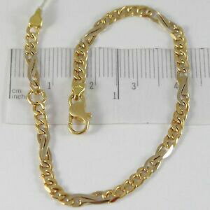 �y���������z�l�b�N���X�@�u���X���b�g�C�G���[�S�[���h�z���C�gbracelet yellow gold white 750 18k, grumetta rounded and infinity 165 cm