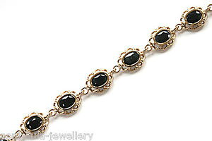 yzlbNX@\bh{bNXv[gS[hTt@CAuXbgsolid 9ct gold sapphire bracelet made in uk hallmarked gift boxed birthday gift