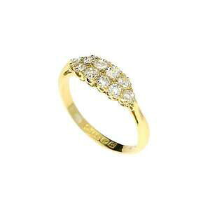 yzlbNX@CG[S[ht@V[NX^O18ct yellow gold 062ct fancy cluster ring