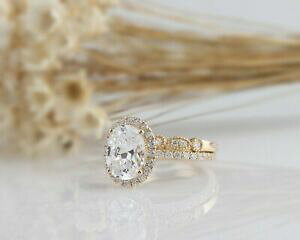 yzlbNX@255 CF[S[hZbgtcwI[oJbg255 tcw oval cut halo bridal wedding engagement ring set in yellow gold