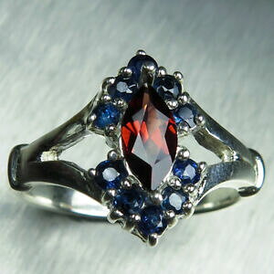 yzlbNX@K[lbgVo[kkzCgCG[S[hOnatural red spessartine garnet 925 silver 9ct 14k 18k white yellow gold ring
