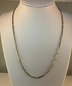 �y���������z�l�b�N���X�@18ct�����N�`�F�[��85g1818ct gold textured fancy link chain length 18 85g secondhand