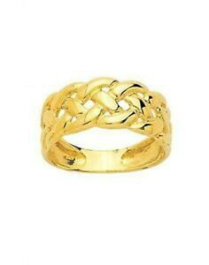 �y���������z�l�b�N���X�@�j���[360�O����18k�S�[���h7501000listingring listingring braided 18k gold 7501000 for women, weight 3,60 grams