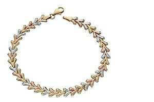 yzlbNX@CG[zCg[YS[huXbggvg[gCAOS[huXbg18ct yellow, white, rose gold bracelet triple tone triangle gold bracelet gb4