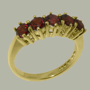yzlbNX@CG[S[hK[lbgOTCY18ct 750 yellow gold natural garnet womens eternity ring sizes j to z