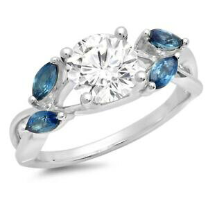 yzlbNX@X^[OVo[Tt@CATt@CAO140 ct sterling silver genuine sapphire amp; marquise blue genuine sapphire ring