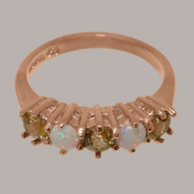 【送料無料】ネックレス　ローズゴールドペリドットオパールリングサイズ18ct 750 rose gold natural peridot amp; opal womens eternity ring sizes j to z