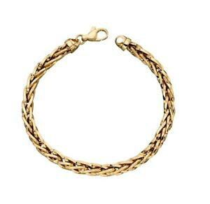 �y���������z�l�b�N���X�@listinggold9ct�C�F���[�S�[���h�`�F�[��gb469 listinggold bracelet 9ct yellow gold twist chain bracelet gb469