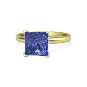 yzlbNX@vZXJbgkCG[S[h^UiCgfB[XOTCY250 ct princess cut 14k yellow gold tanzanite gemstone womens rings size n m j