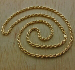 yzlbNX@9ctC^A[v17grrp650i10_285mm 28uk hallmarked 9ct gold italian rope chain 28 5mm 17g rrp 650 i10_28